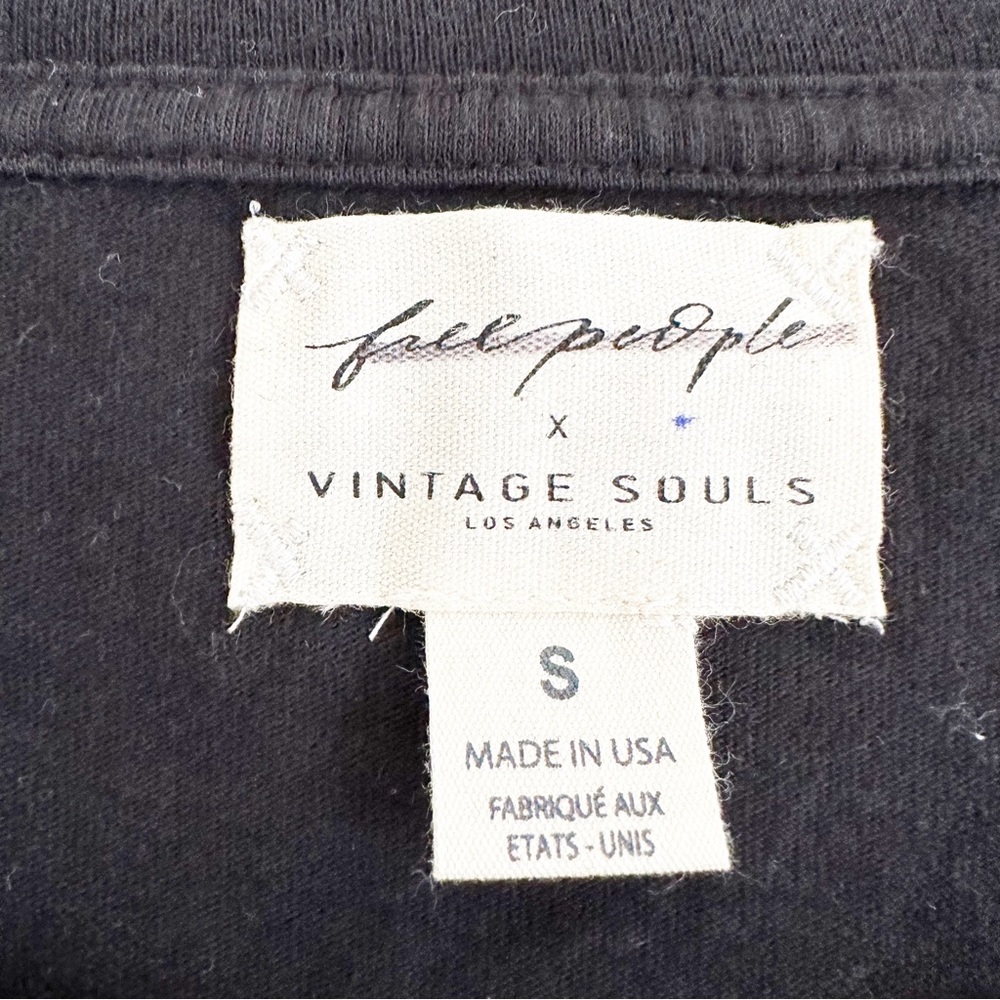 Free People X Vintage Souls Destination Extreme New York Crop Top - Picture 6 of 8